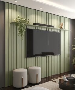 Painel Ripado até 75" Supremo 1.8 Alecrim - PATRIMAR