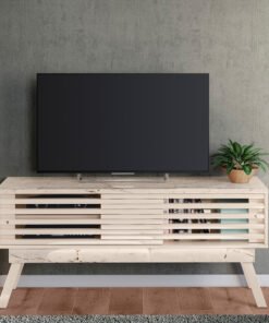 Bancada até 65" Frizz 1.5 Calacata/Off White - MADETEC