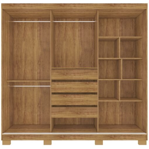 Guarda-Roupa Teresópolis 2,25 m Cedro/Areia – RUD RACK - Imagem 3