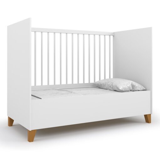 Guarda-Roupa 2 Portas + Berço Americano Magia Branco - BATROL MÓVEIS - Imagem 4