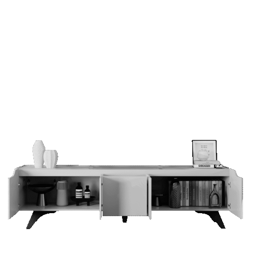 Painel até 75″ Union 2,34 + Rack Atenas 2,20 m Naturale – MAVAULAR - Imagem 4
