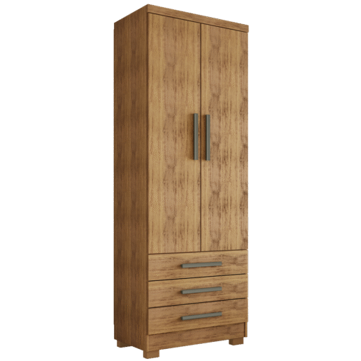 Guarda-Roupa Floripa 0,61 m Cedro - RUDRACK - Imagem 2