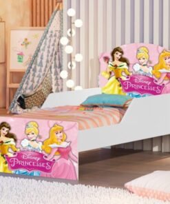 Mini Cama Juvenil Lívia (Menina) Princesas 4041103 – MADEC/VJ MÓVEIS