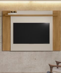 Painel Extensível Tulum Tauari/Off White Fosco - LINEA BRASIL