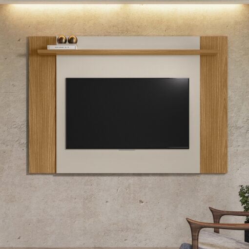 Painel Extensível Tulum Tauari/Off White Fosco - LINEA BRASIL