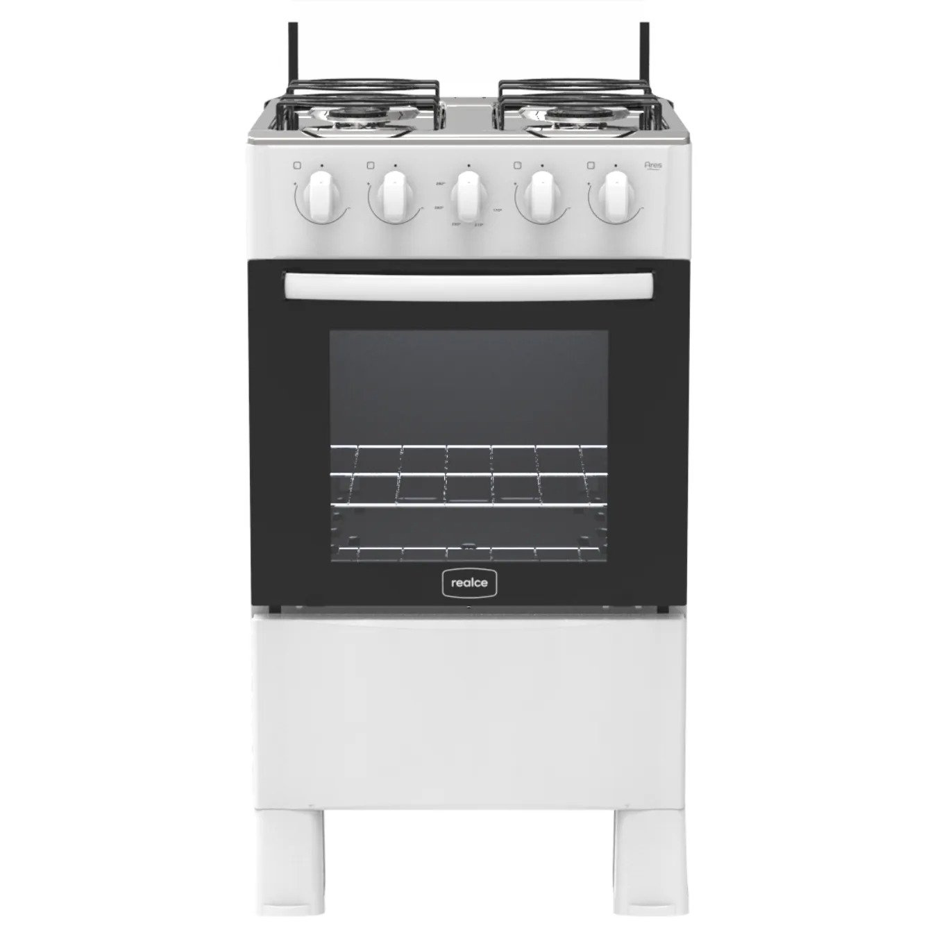 Fogão 4 Queimadores Ares Branco - REALCE ELETRODOMÉSTICOS - Imagem 3