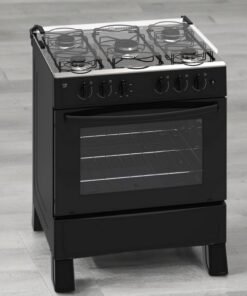 Fogão 5 Queimadores Hera Plus Preto – REALCE ELETRODOMÉSTICOS