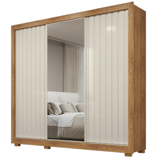 Guarda-Roupa Teresópolis 2,25 m Cedro/Areia – RUD RACK - Imagem 2