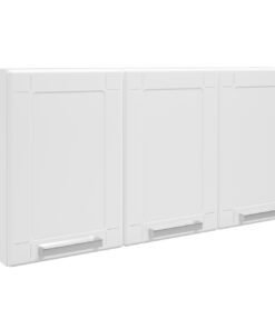 Armário Aéreo 3 Portas Múltipla 6009590 Branco - BERTOLINI