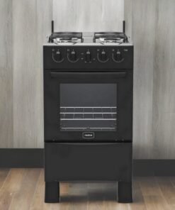 Fogão 4 Queimadores Ares Plus Preto – REALCE ELETRODOMÉSTICOS