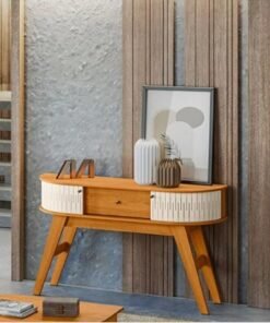 Aparador Estoril 2P1G Calacata.Off White Madetec