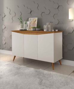 Buffet Aparador Encanto 3Pts Branco Maria M