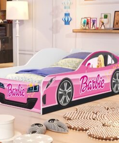 Cama Juvenil Carro (Menina) Barbie 15 - MADEC/VJ MÓVEIS