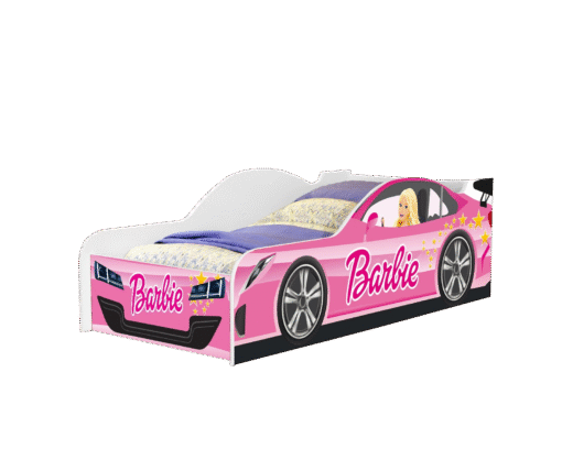 Cama Juvenil Carro (Menina) Barbie 15 - MADEC/VJ MÓVEIS - Imagem 2