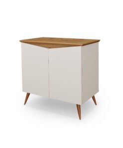 Buffet Aparador Encanto 2Pts Preto.Nature Maria M