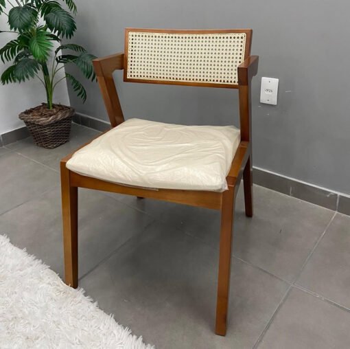 KIT 2 CADEIRAS BERLIM RATTAN