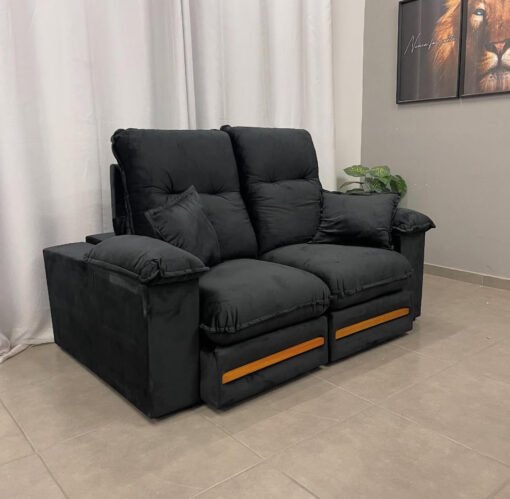 Sofá retrátil e reclinável Líbano 1.80m - Imagem 4