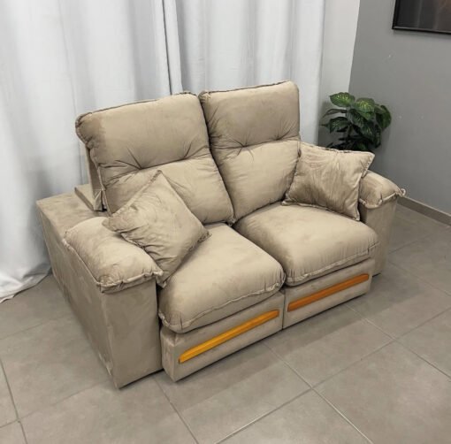Sofá retrátil e reclinável Líbano 1.80m - Imagem 5