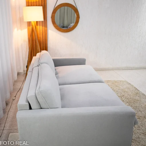 Sofá Retrátil Luma 2.00m Veludo Premium- Sem Caixa - Imagem 6
