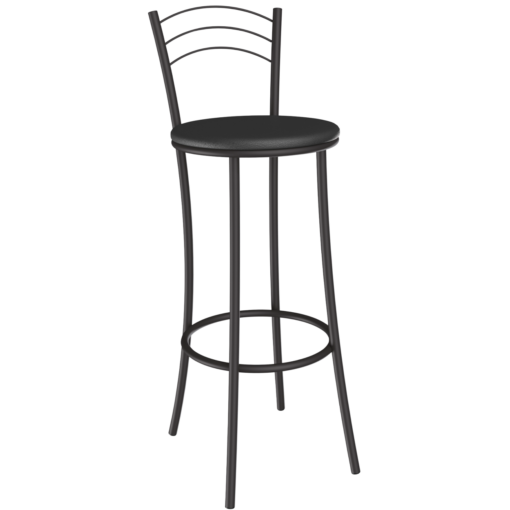 Banqueta Petra 1B700 Preto Fosco – KAPPESBERG - Imagem 3