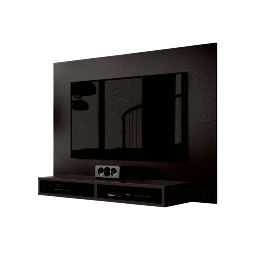 Painel até 43" Fox New Preto - EDN MÓVEIS - Imagem 2