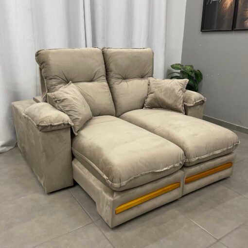 Sofá retrátil e reclinável Líbano 1.80m - Imagem 2