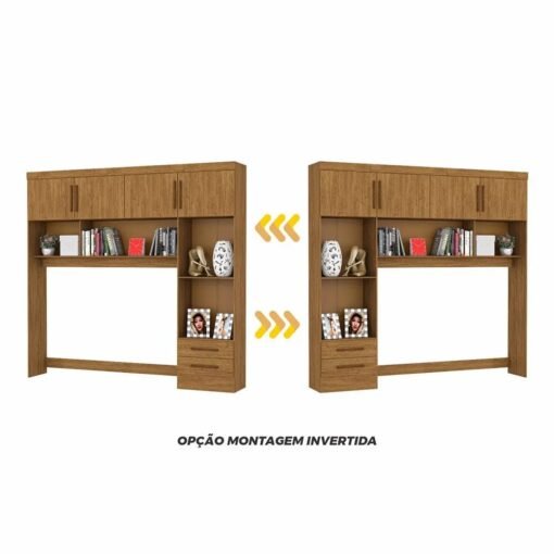 Modulado 4 Portas Freijó - CARIOCA MÓVEIS - Imagem 2