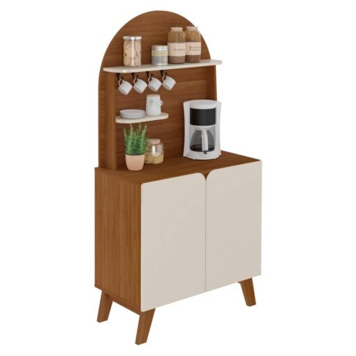 Cantinho do Café Viena Cedro/Off White - ARTELY - Imagem 3