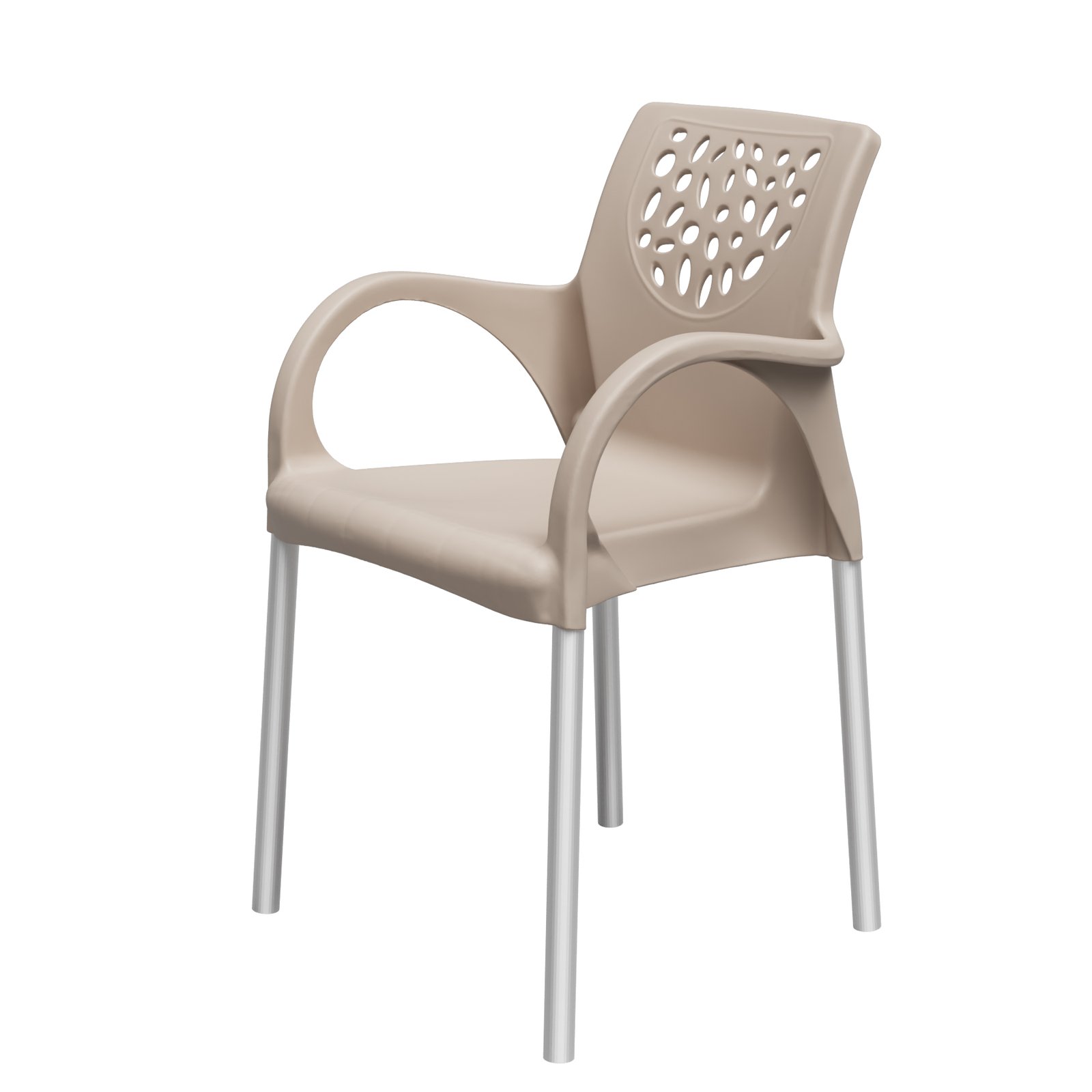 Poltrona Deluxe Natural - FORTE PLÁSTICO - Imagem 4