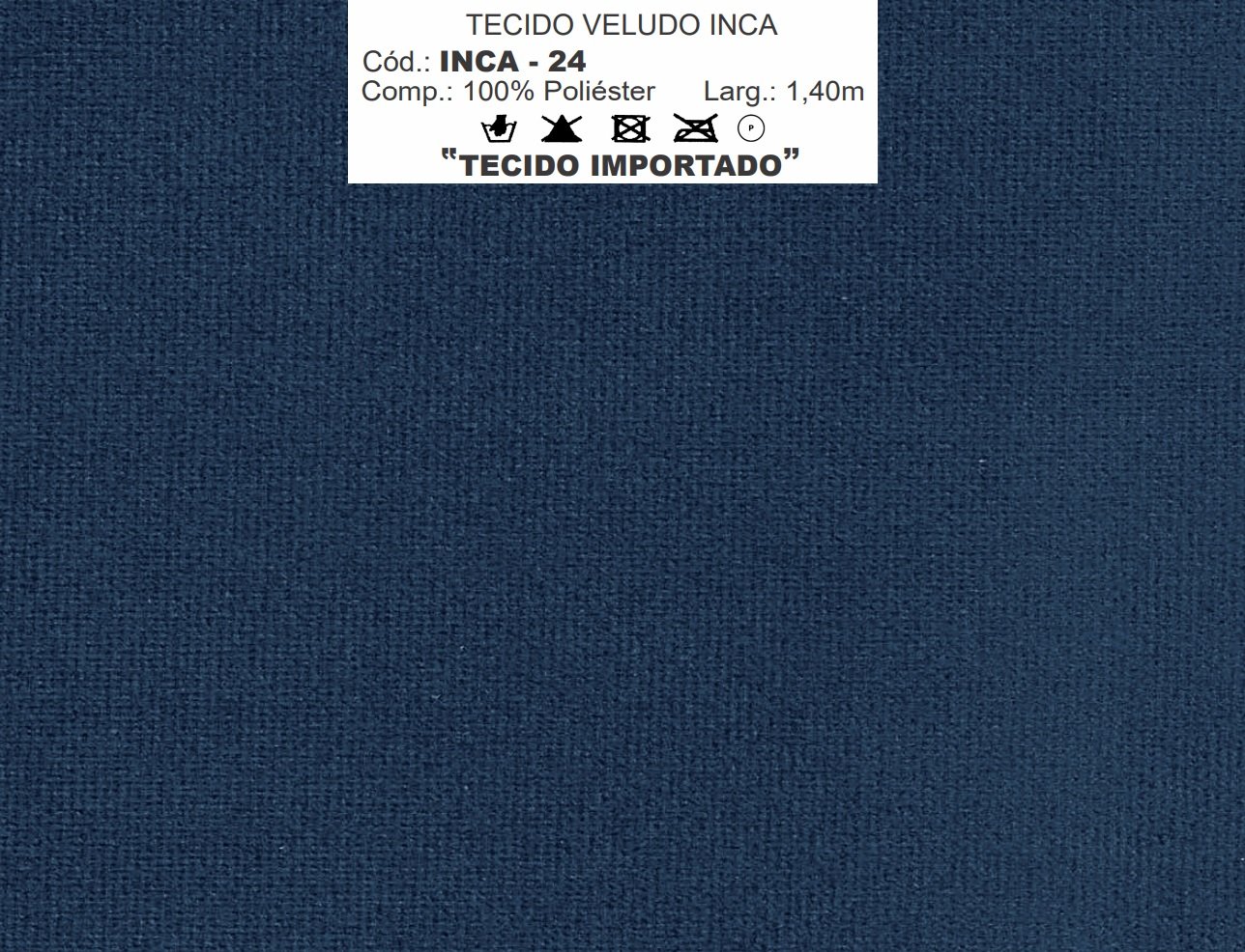 Cabeceira Queen Berlim Veludo Azul B024 - LARMÓVEIS/TREVO ESTOFADOS - Imagem 3
