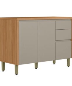 Balcão Allure 1.2 Jequitibá/Gris Fosco – LINEA BRASIL