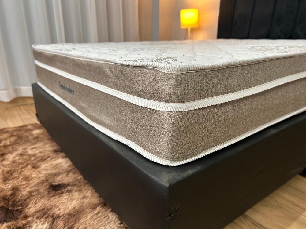 Combo Base + Colchão Tiradentes Molas Ensacadas Casal - 138x188x24 - Imagem 3