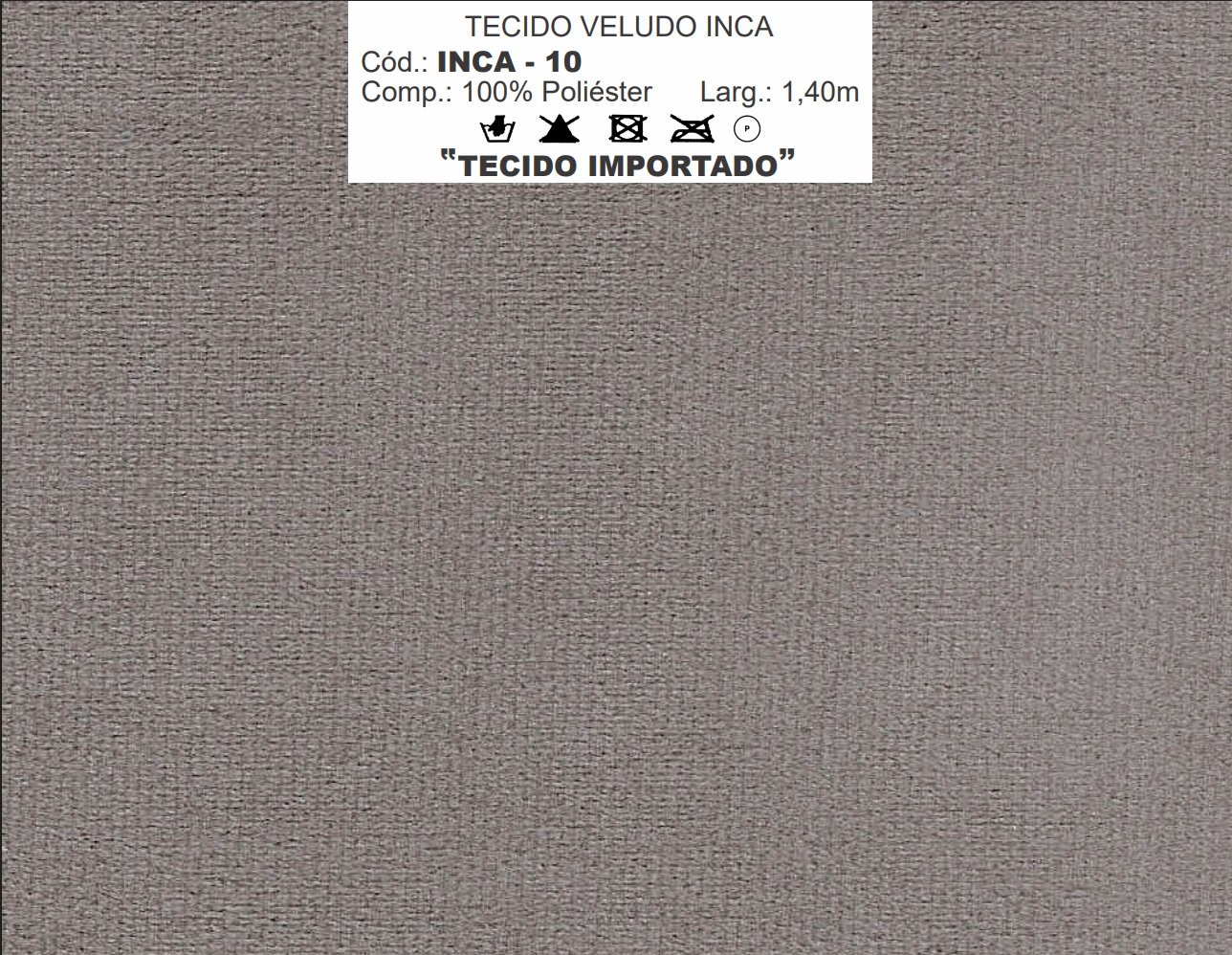 Sofá Retrátil e Reclinável Qatar 2,50 m Veludo Cinza B010 - TREVO ESTOFADOS - Imagem 3