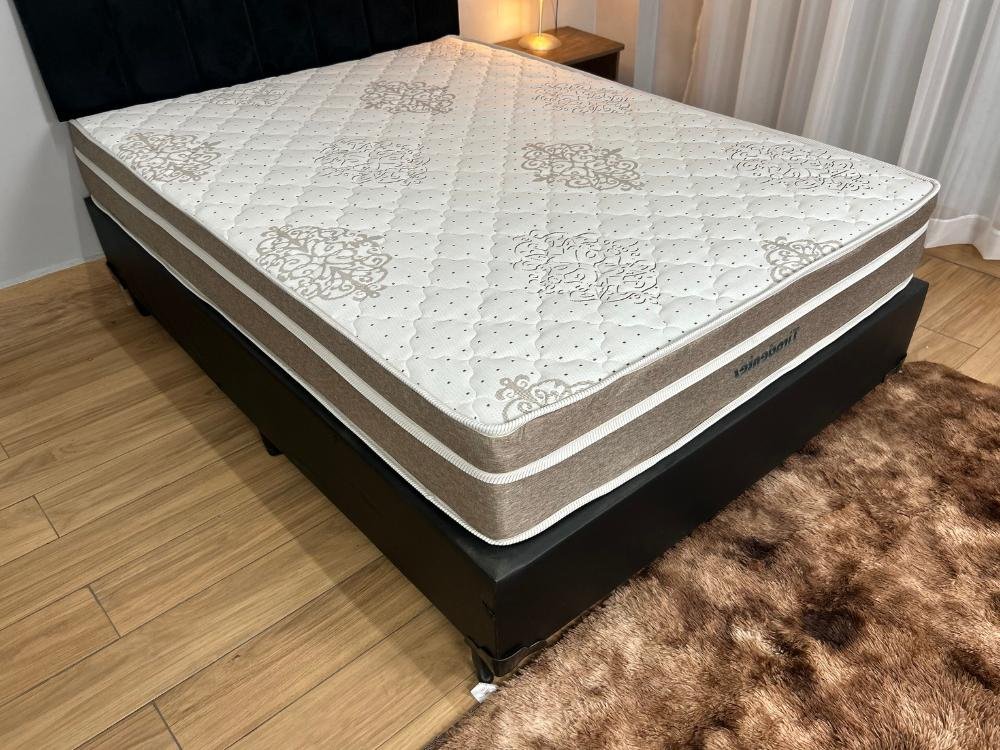 Combo Base + Colchão Tiradentes Molas Ensacadas Casal - 138x188x24 - Imagem 2