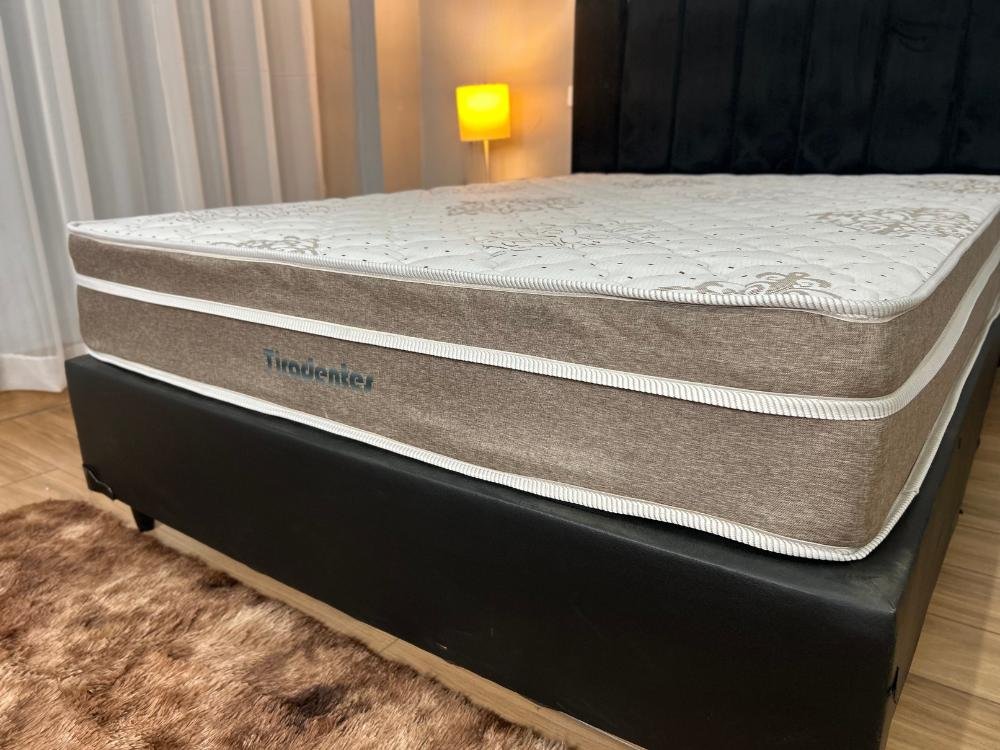 Combo Base + Colchão Tiradentes Molas Ensacadas Casal - 138x188x24 - Imagem 4