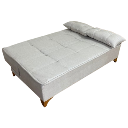 Sofá Cama Zayn 1,86 m Linho Bege 24 - BOARETO ESTOFADOS - Imagem 4