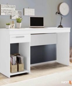 Mesa Office NT 2070 Larg. 1.08m Branco Notável