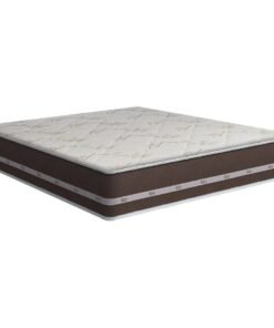 Colchão Casal Classic Superlastic 22 cm D26 Marrom - ANJOS COLCHÕES