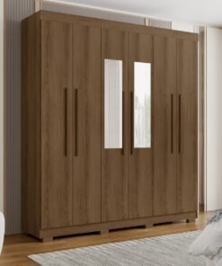 Guarda-Roupa (4 Gavetas) Porto Bello New 2,007 m Mel - RUD RACK