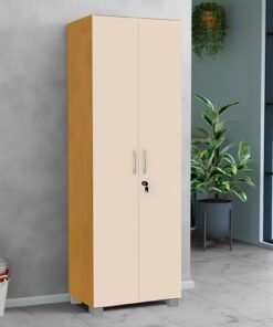 Armário Multiuso Vegas Noce/Pérola - SAN MARINO MÓVEIS