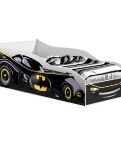 Cama Solteiro Carro Black Batman - Gabrielli
