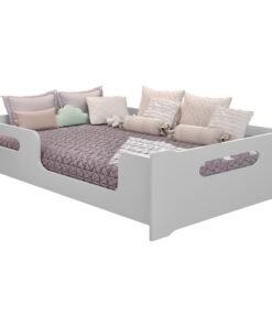 Cama Montessoriana Casal Encanto Branco - Gabrielli