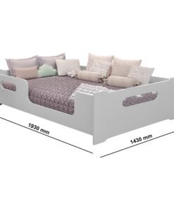 Cama Montessoriana Casal Encanto Branco - Gabrielli