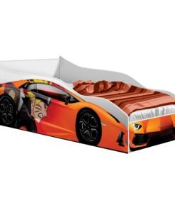 Cama Solteiro Carro Orange Naruto - Gabrielli