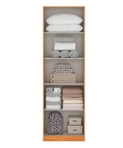 Multiuso 2 Portas Cali Sp07 Cinamomo/off White - Fellicci