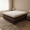 Cama Box Casal OrtopÃ©dica D33 Marrom - ORTOBELLO