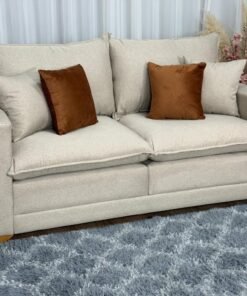 Sofá Beirut Living Molas Ensacadas 1.80m - Bege Linho
