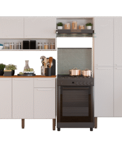 Cozinha Completa Com BalcÃo Madri Branco - SallÊto