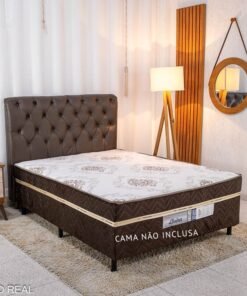 Cabeceira Casal Lavínia Korino Marrom Larg. 1.40m