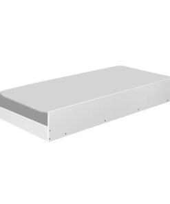 Cama Auxiliar Barcelona Branco 91x188x29 - Tebarrot